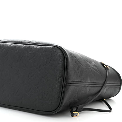 Louis Vuitton Empreinte Monogram Giant Neverfull MM Black 10 of 10