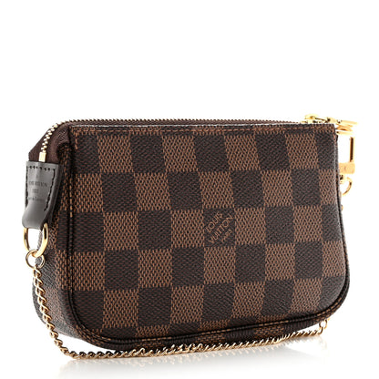 Louis Vuitton Damier Ebene Mini Pochette Accessories 3 of 7