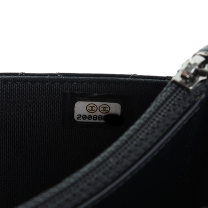 Chanel Patent Quilted Brilliant Wallet On Chain WOC Black 8 of 8