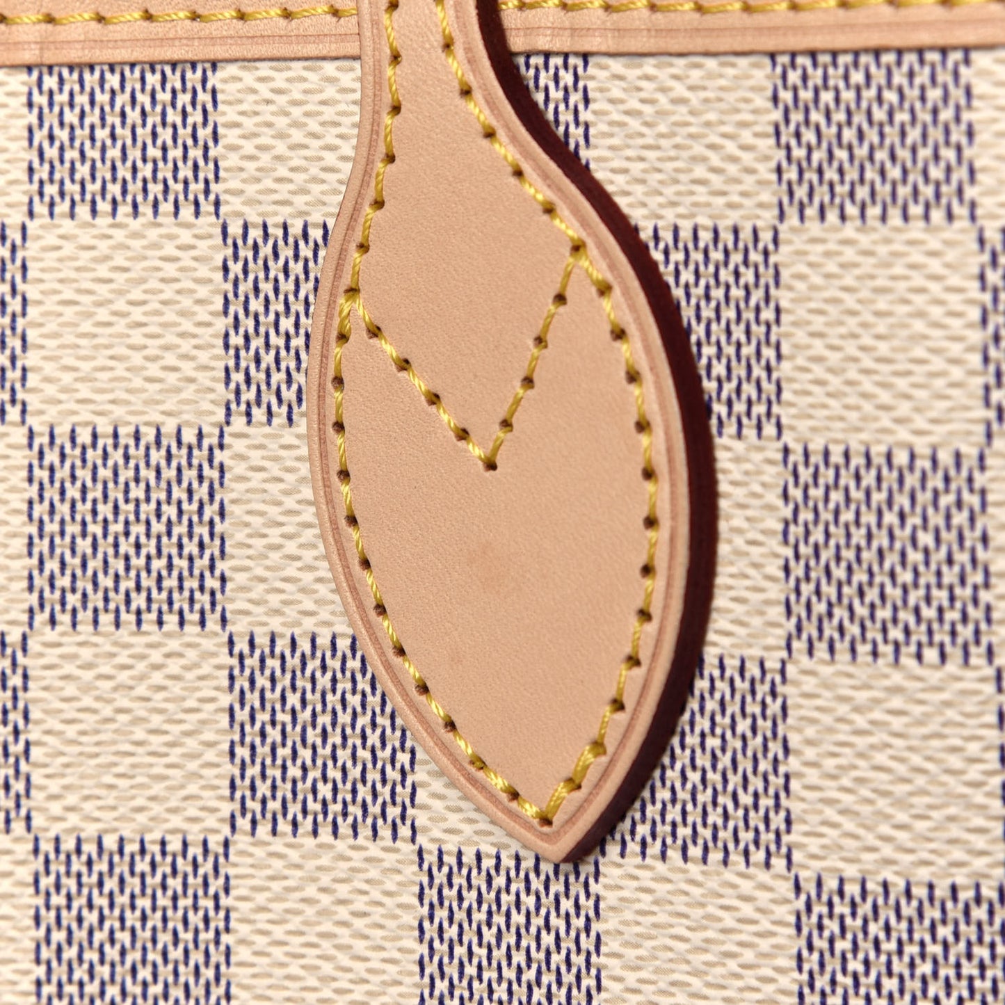 Damier Azur Neo Neverfull MM Rose Ballerine
