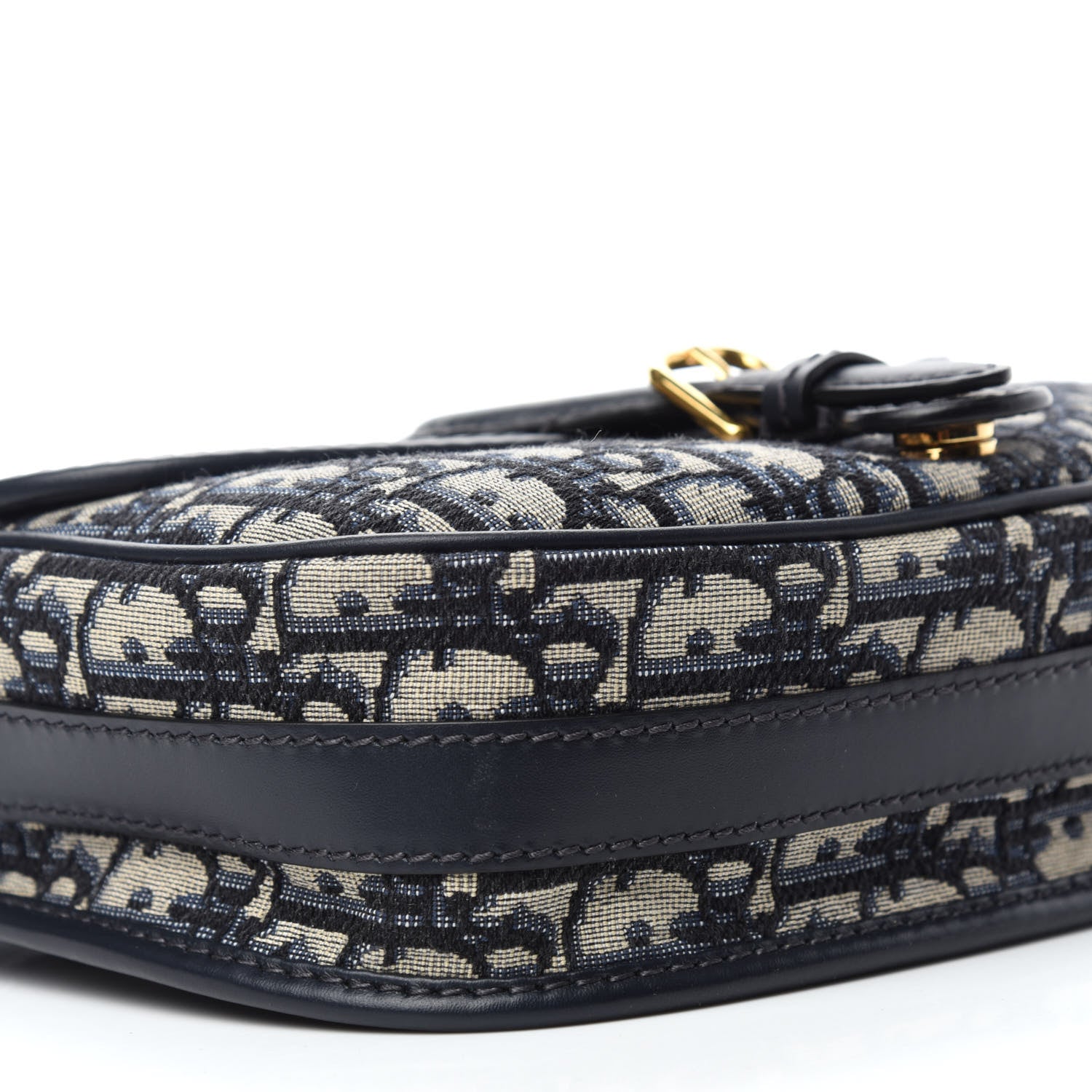 Christian Dior Oblique Medium Bobby Flap Blue 8 of 9