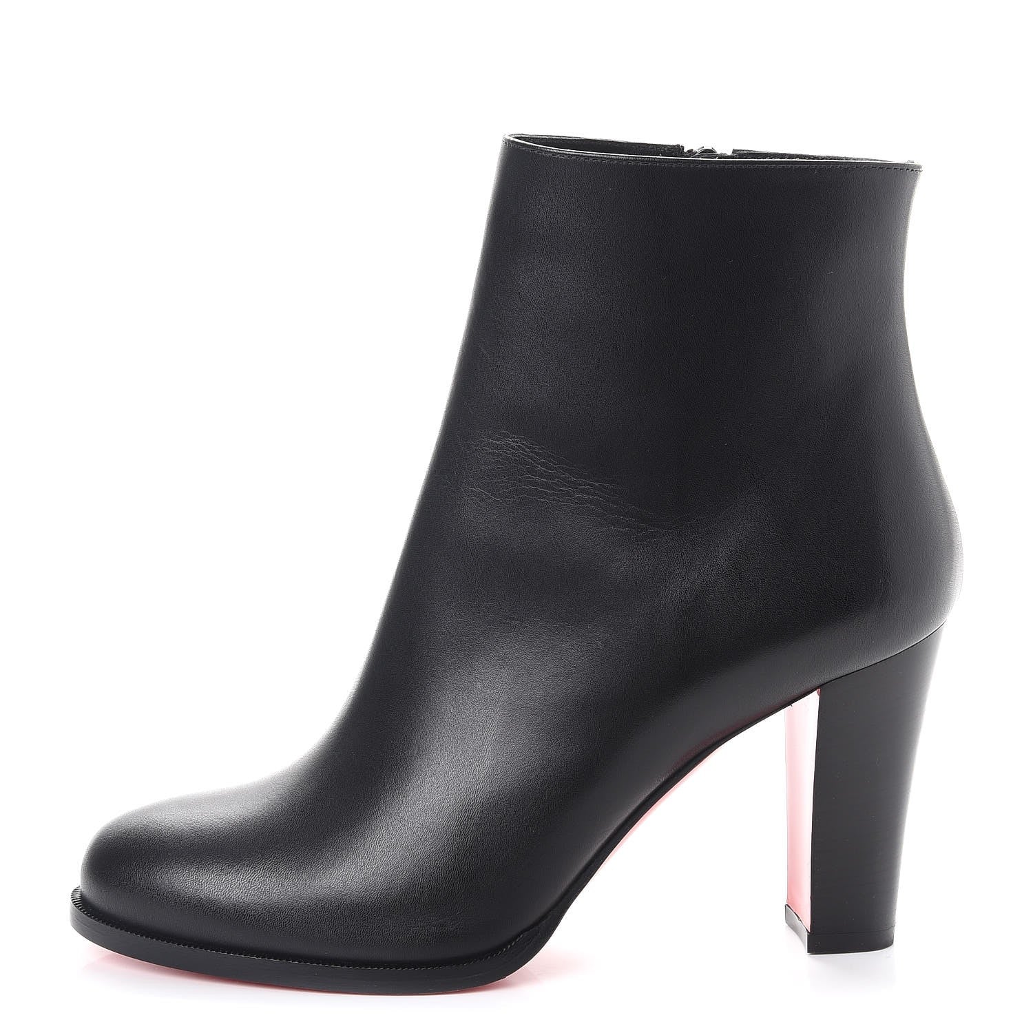 Christian Louboutin Calfskin Adox 85 Ankle Boots 39.5 Black 1 of 9