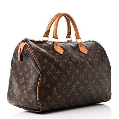 Louis Vuitton Monogram Speedy 35 3 of 10