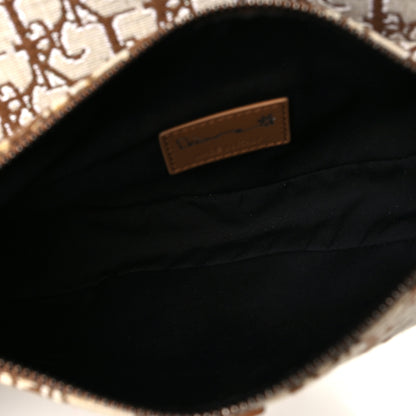 Christian Dior X CACTUS JACK Oblique Saddle Bag Coffee 5 of 10