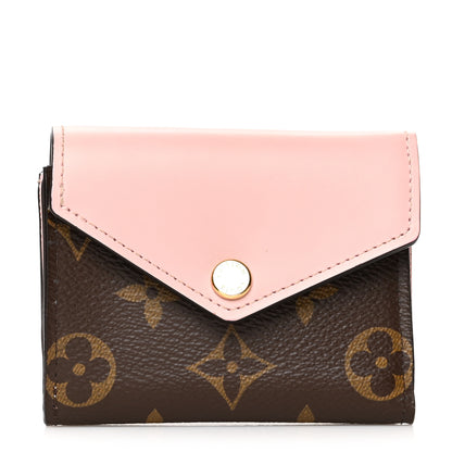 Louis Vuitton Monogram Zoe Wallet Rose Ballerine 1 of 9