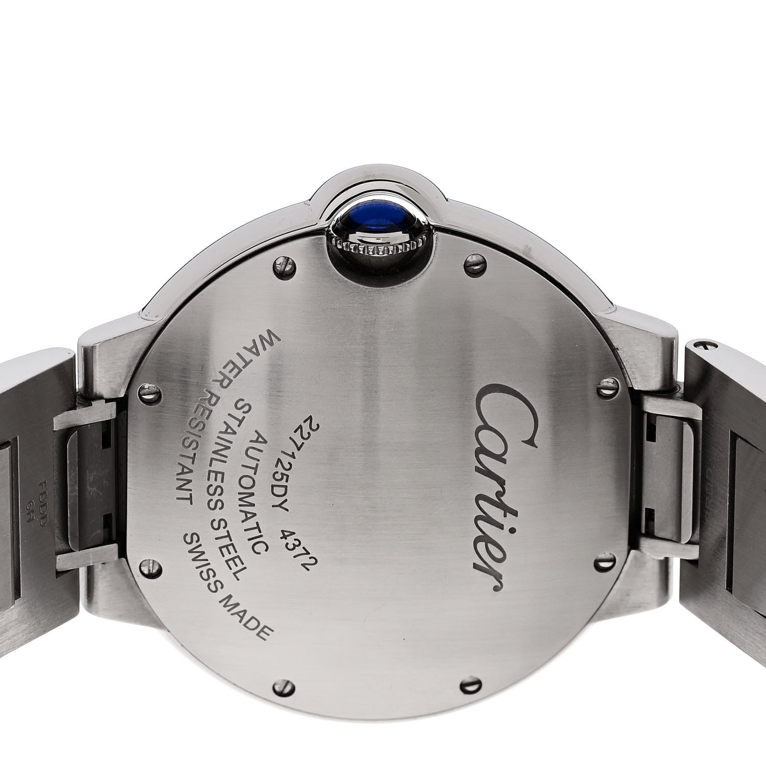Cartier Stainless Steel 36mm Ballon Bleu De Cartier Automatic Watch 4 of 5