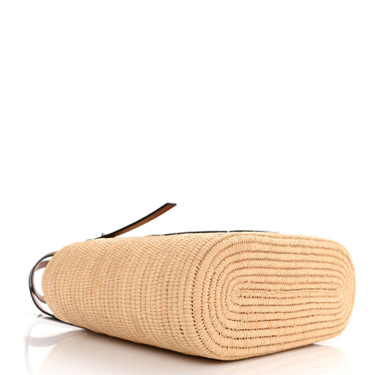 Loewe Raffia Small Square Basket Tote Bag Natural Tan 4 of 10
