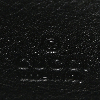 Gucci Skipper Calf Web Logo Embossed Mini Bamboo 1947 Top Handle Bag Black 6 of 9