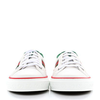 Gucci Jacquard Mini GG Monogram Web Womens 1977 Tennis Sneakers 38 White 2 of 8