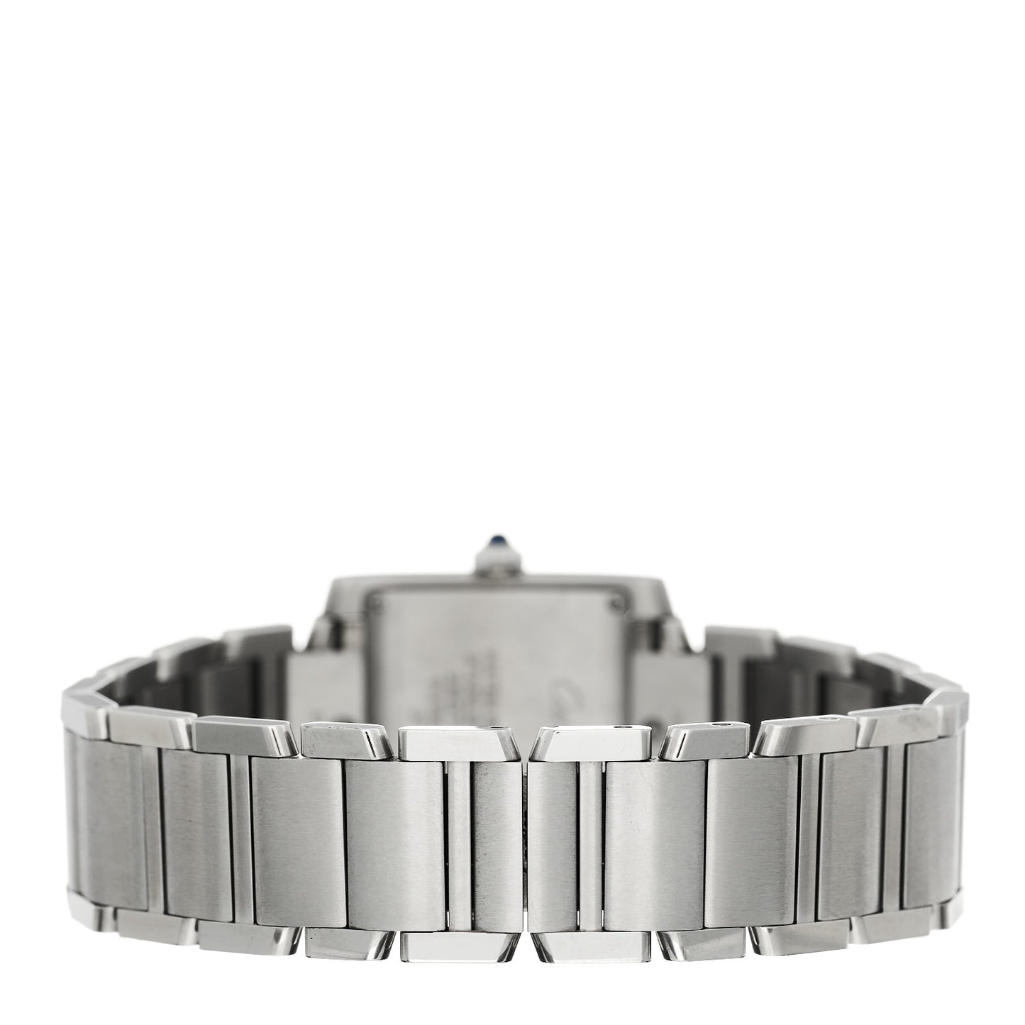 Stainless Steel 25mm Tank Francaise Quartz Watch