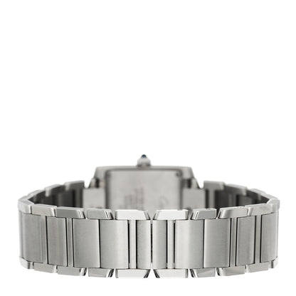 Cartier Stainless Steel 25mm Tank Francaise Quartz Watch 3 of 5