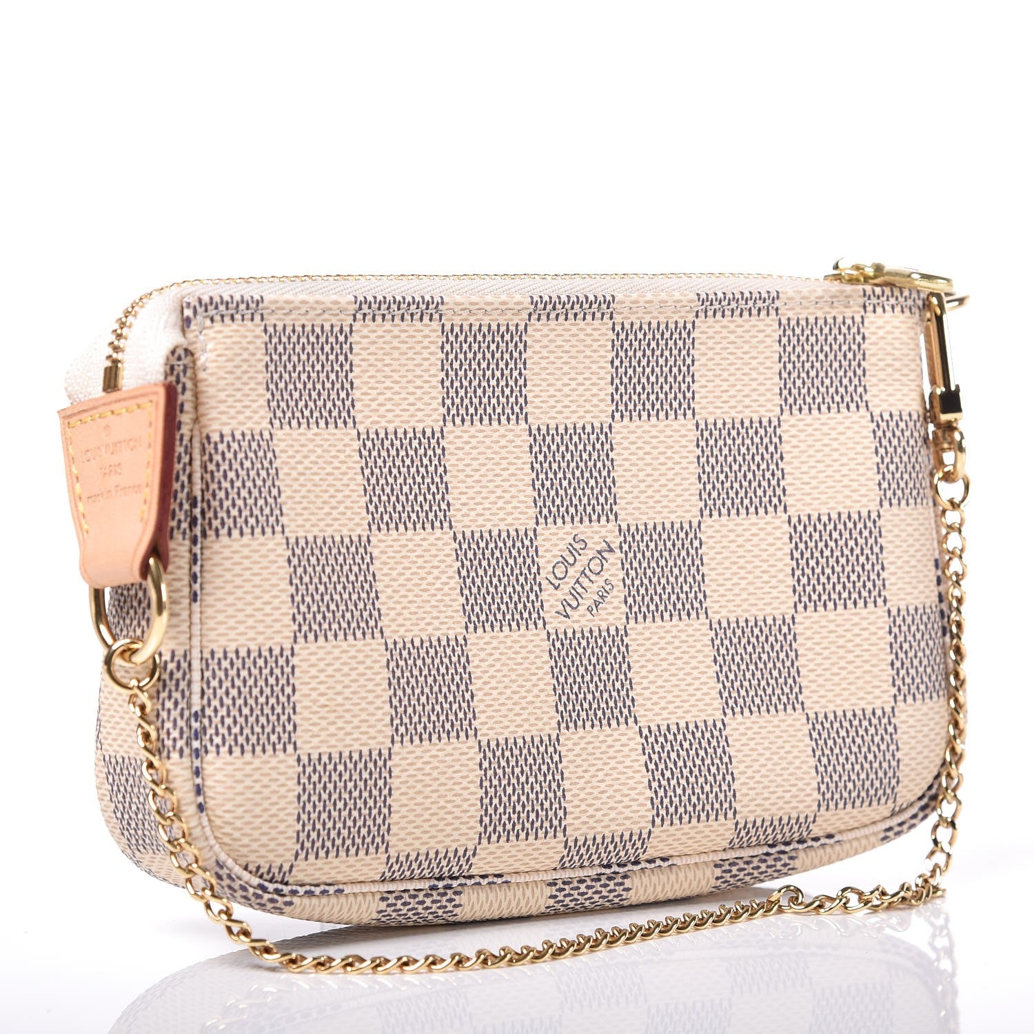 Louis Vuitton Damier Azur Mini Pochette Accessories 3 of 7