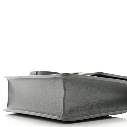 Christian Dior Ultra Matte Grained Calfskin 30 Montaigne Flap Bag Grey 9 of 9