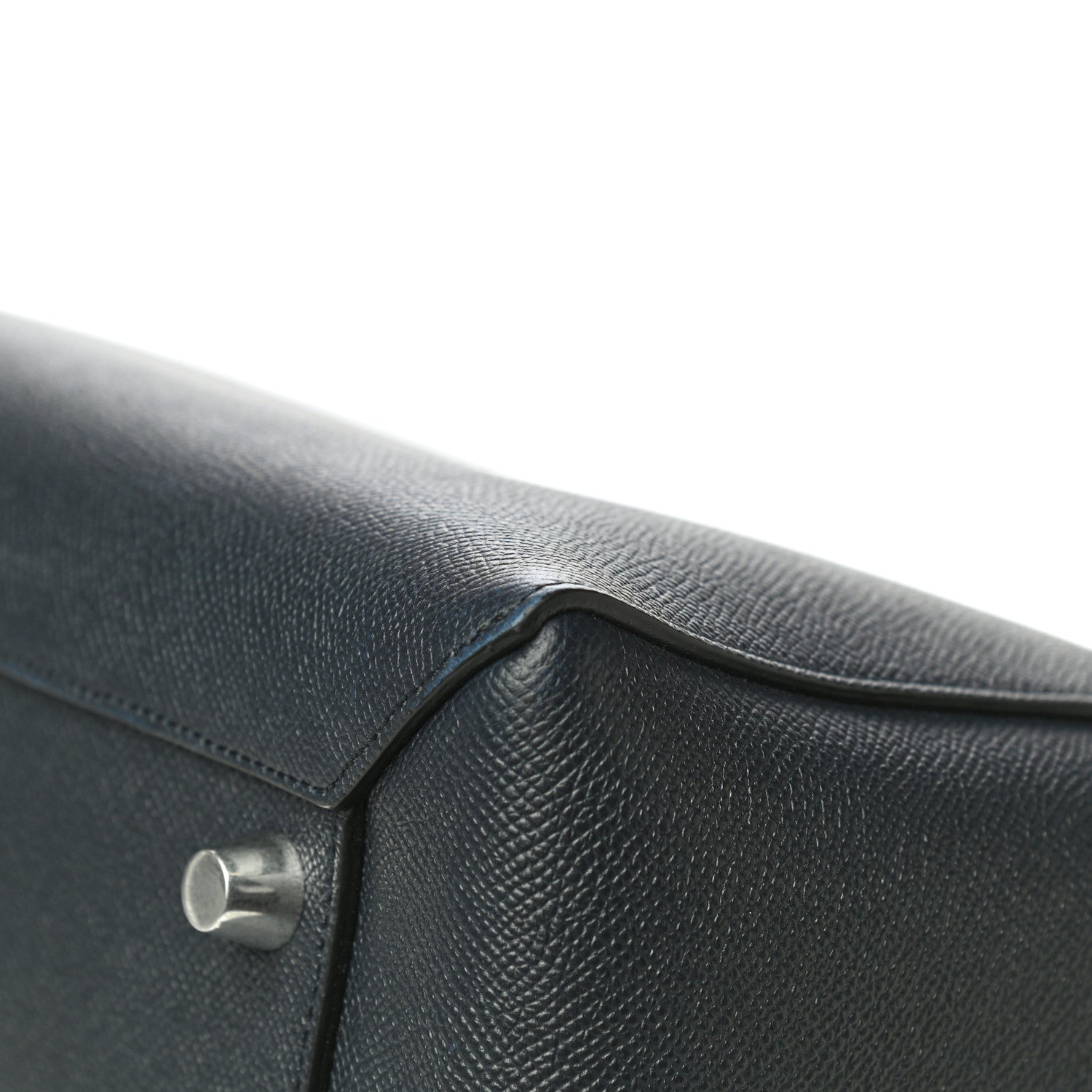 Celine Grained Calfskin Mini Belt Bag Navy 8 of 12