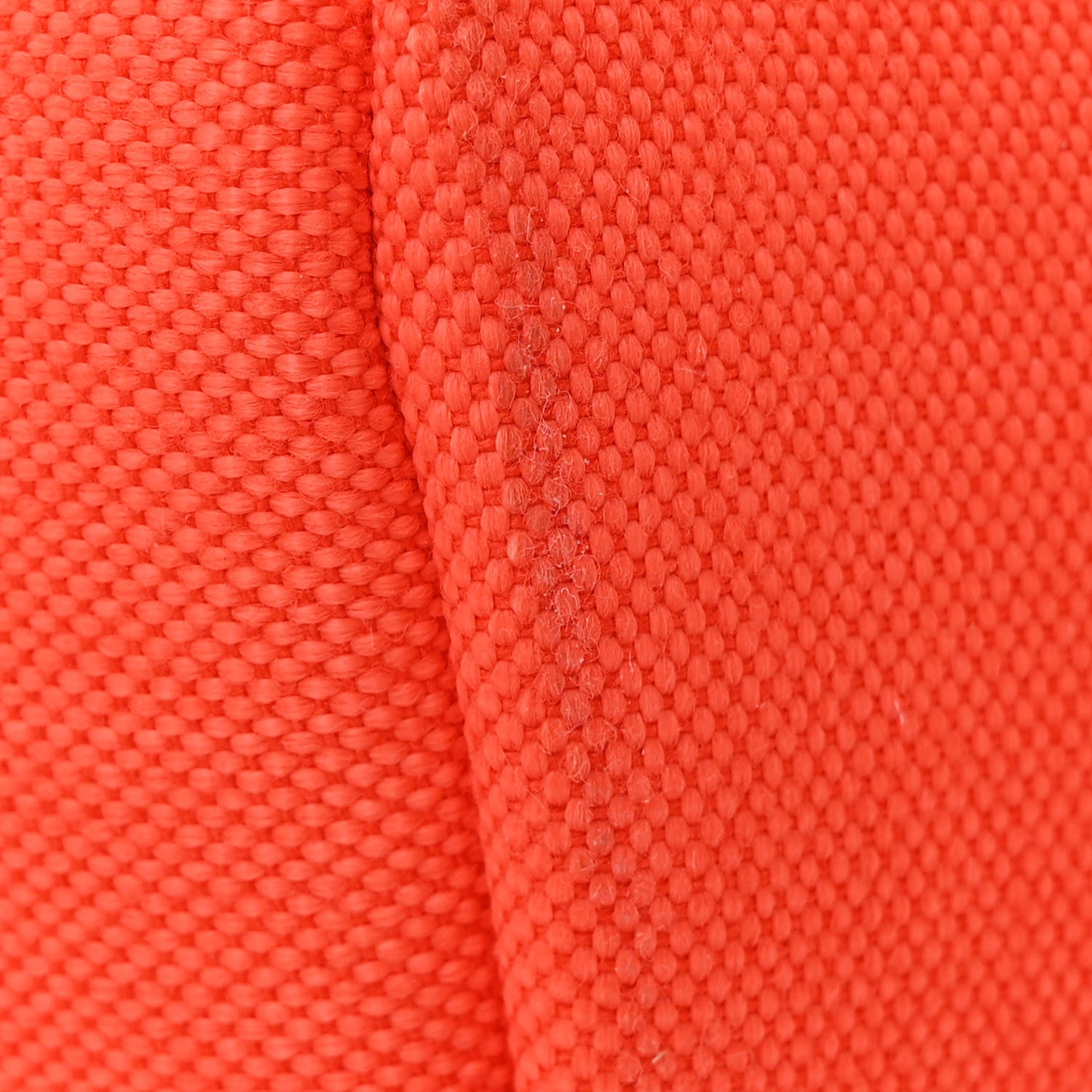 Hermes Vache Hunter Toile Herbag Zip Retourne 31 PM Orange Mecano Fauve 13 of 15