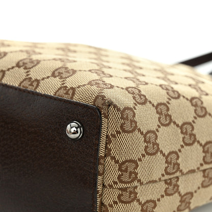 Gucci Monogram Small Eclipse Tote Brown 10 of 14
