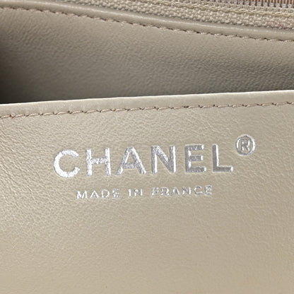 Chanel Lambskin Quilted Maxi Single Flap Beige 6 of 13