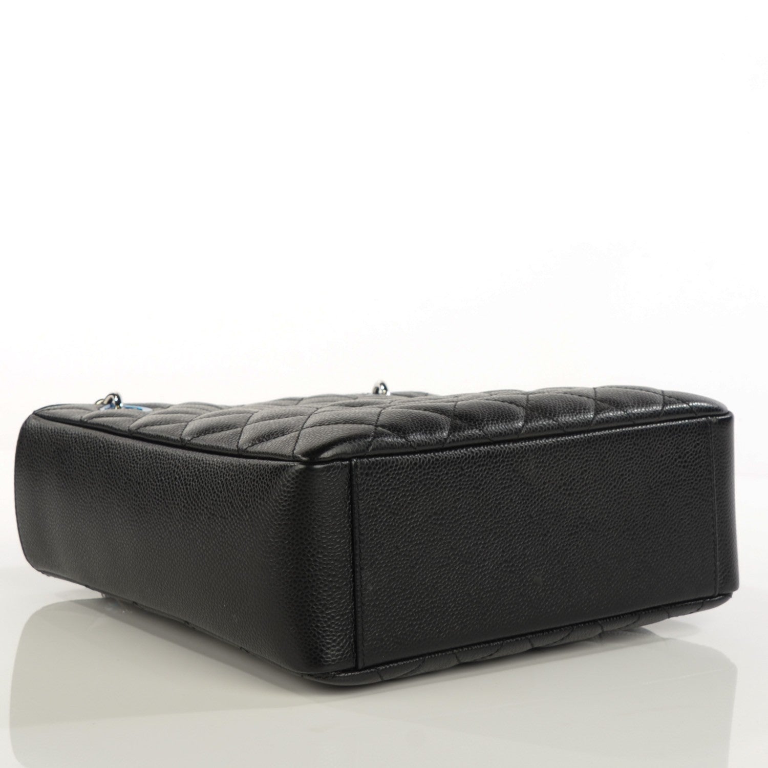Chanel Caviar Quilted Petit Shopping Tote PST Black 4 of 8