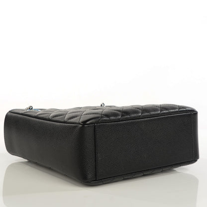 Chanel Caviar Quilted Petit Shopping Tote PST Black 4 of 8