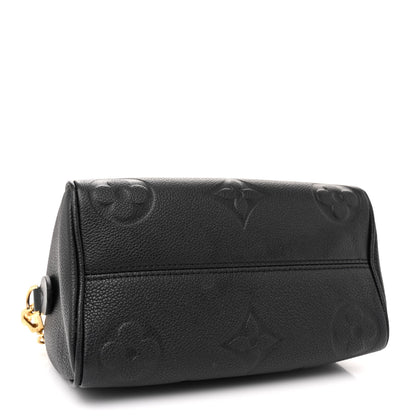 Louis Vuitton Empreinte Monogram Giant Speedy Bandouliere 20 Black 4 of 11