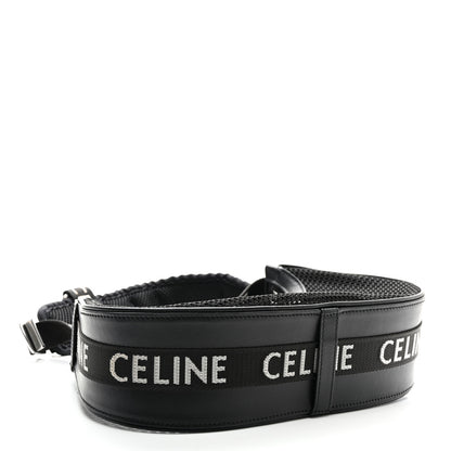 Celine Mesh Ava Trekking Shoulder Bag Black 4 of 10