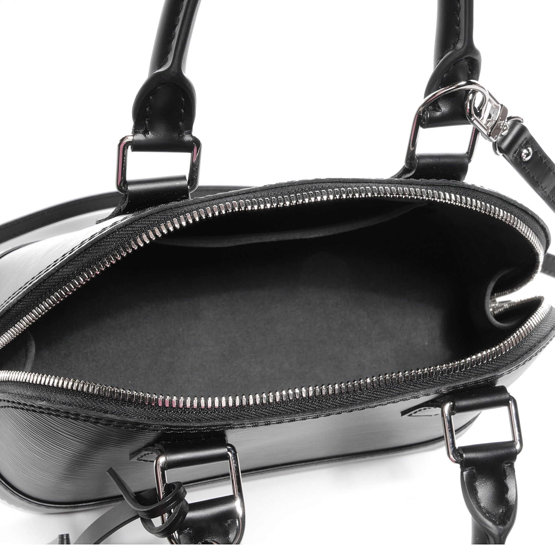 Louis Vuitton Epi Alma BB Black 6 of 8