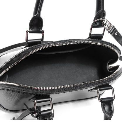 Louis Vuitton Epi Alma BB Black 6 of 8