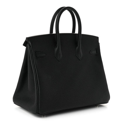 Hermes Togo Birkin 25 Black 2 of 10