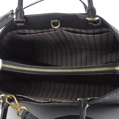 Louis Vuitton Empreinte Montaigne MM Black 6 of 10