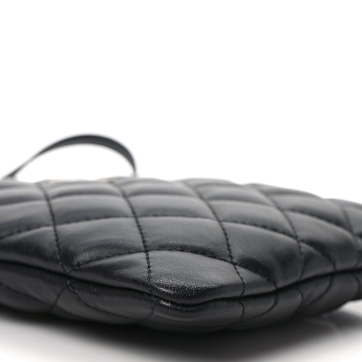 Chanel Lambskin Quilted Crossbody Bag Black 7 of 8