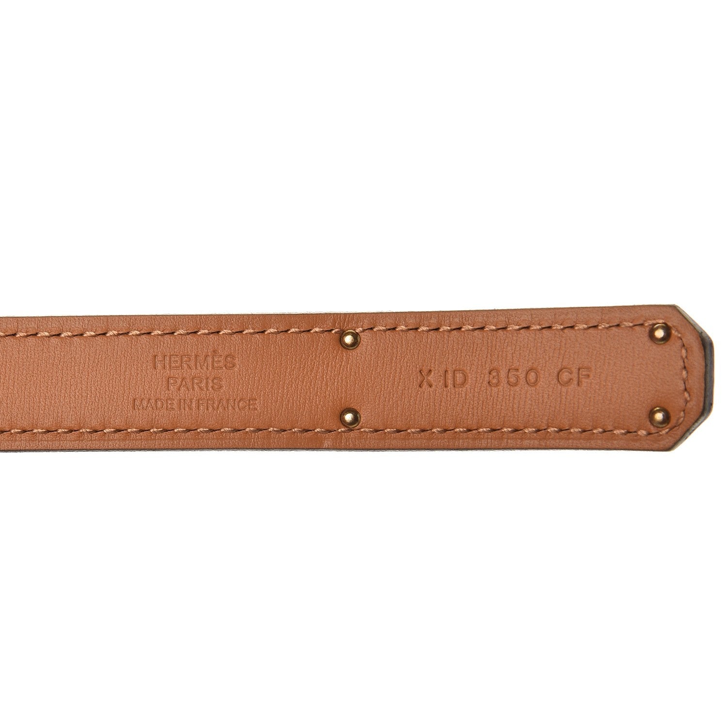 Hermes Epsom Kelly Belt Black 3 of 4