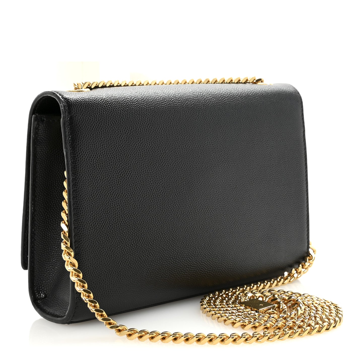Grain De Poudre Small Monogram Kate Satchel Black