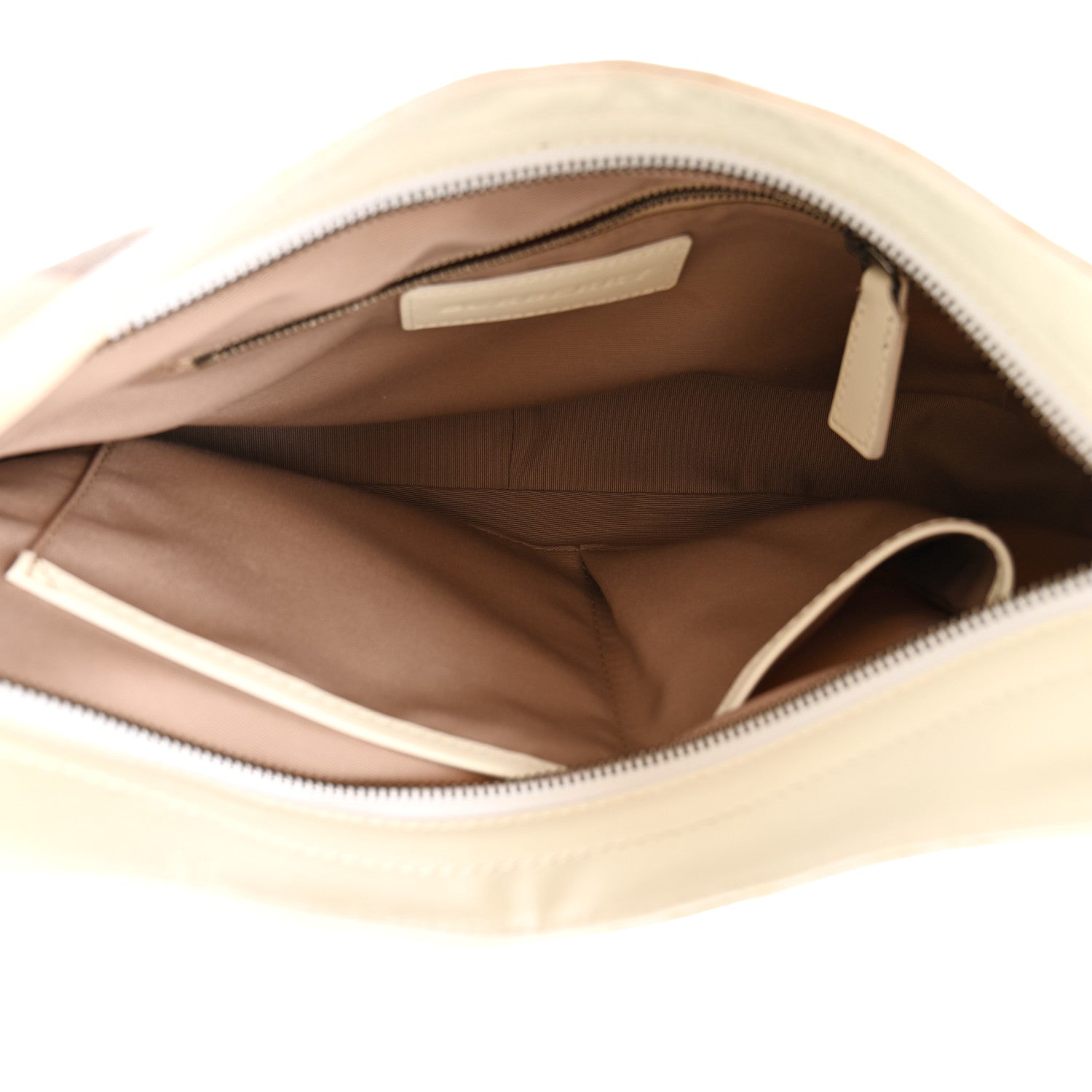 Burberry Patent Supernova Check Stars Small Hernville Hobo White 5 of 19