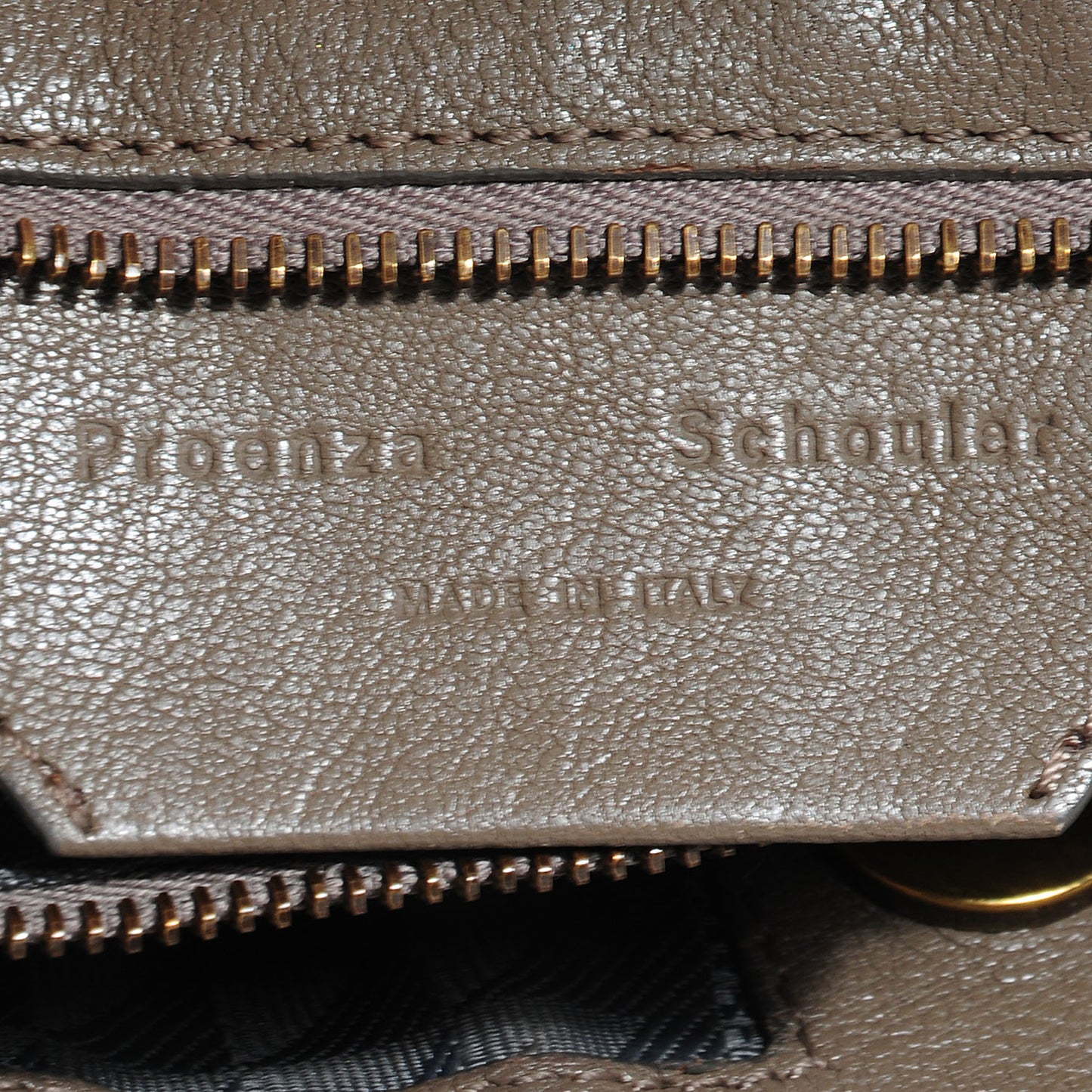 Lambskin Medium PS1 Satchel Smoke