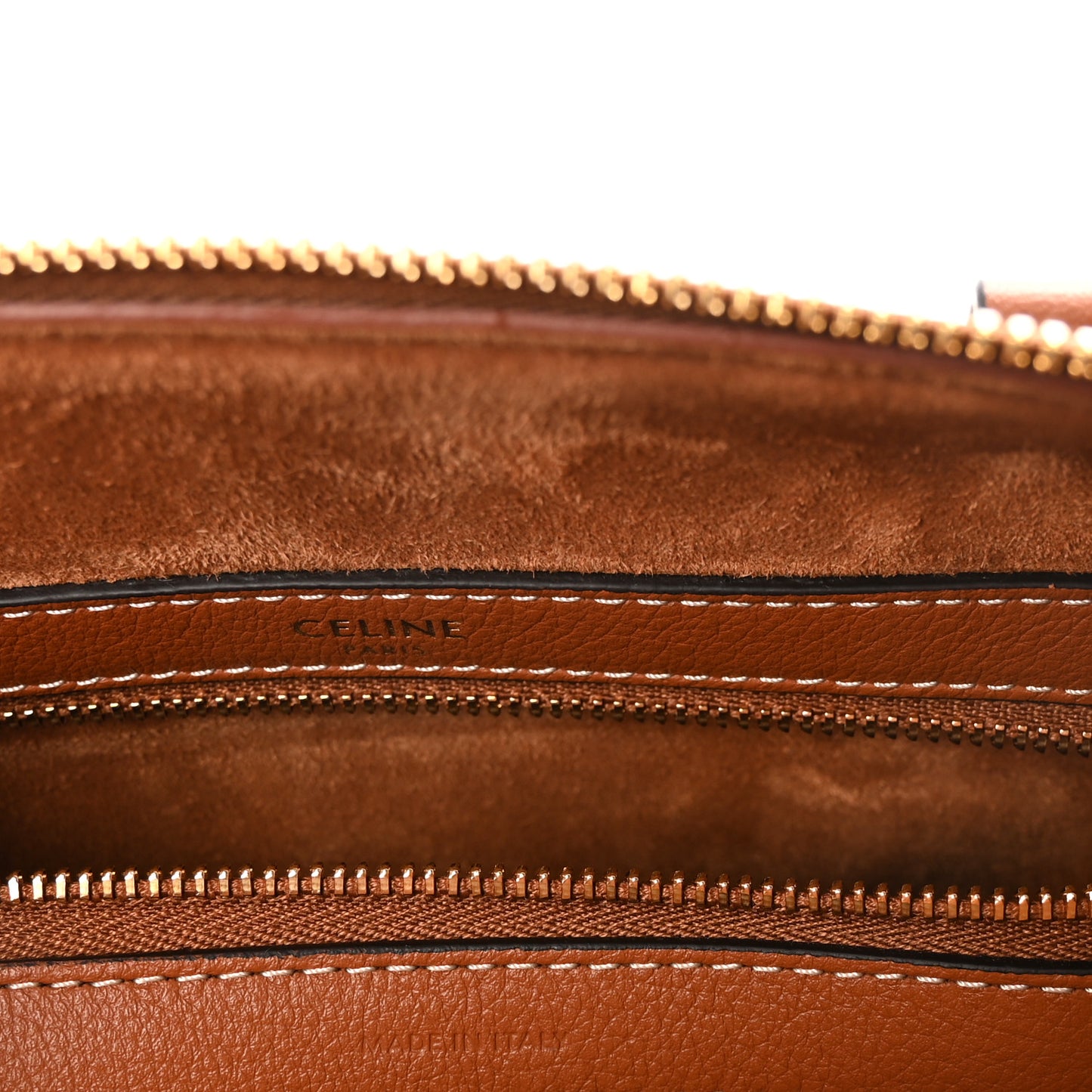 Supple Calfskin Large Boston Bag Tan