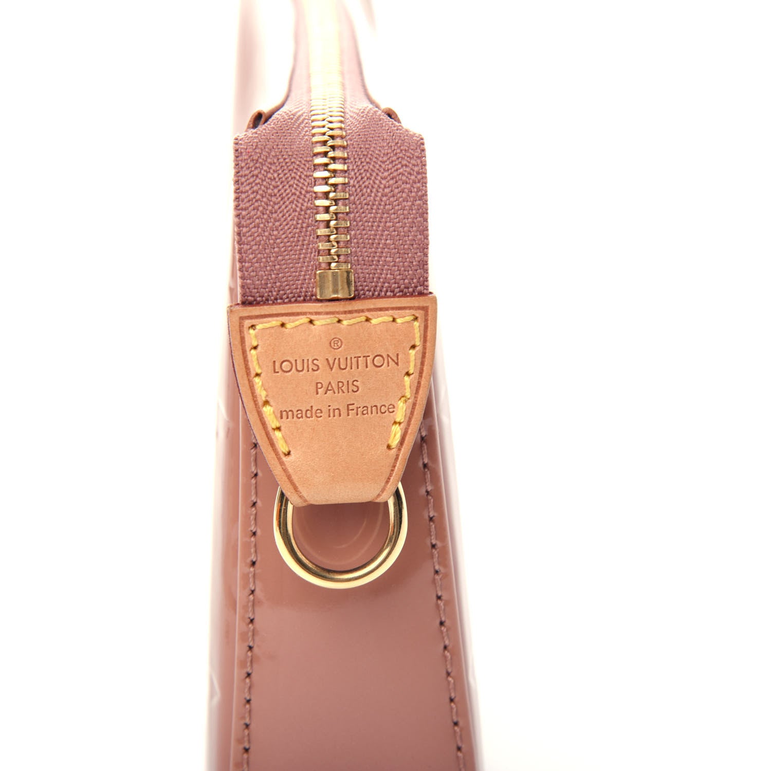 Louis Vuitton Vernis Pochette Accessories NM Rose Velours 6 of 8