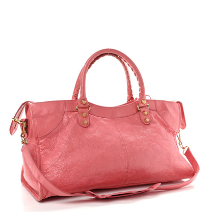 Balenciaga Agneau Giant 12 Gold Hardware Part Time Rose Jaipur 3 of 27