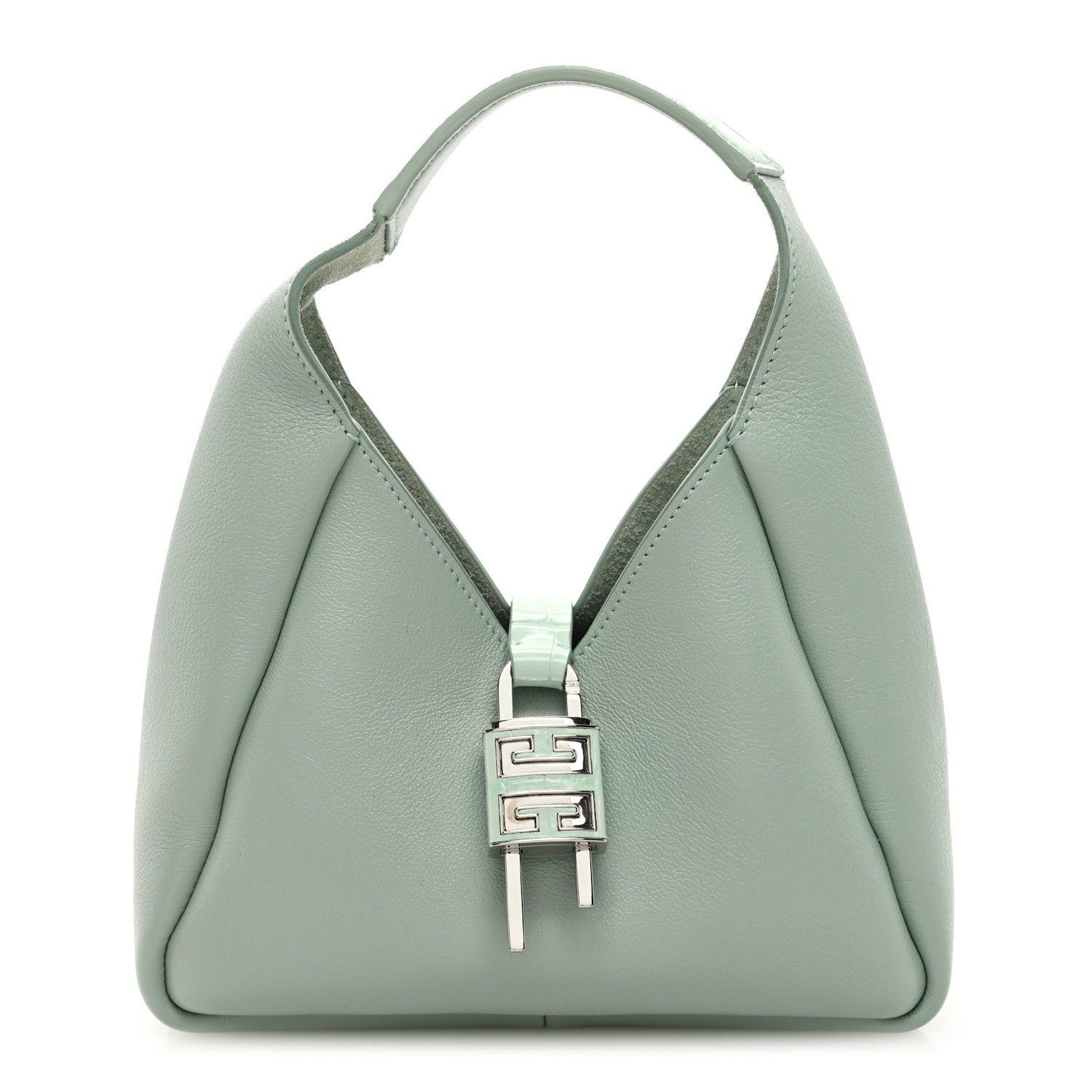 Givenchy Textured Calfskin Mini G Hobo Celadon 1 of 11