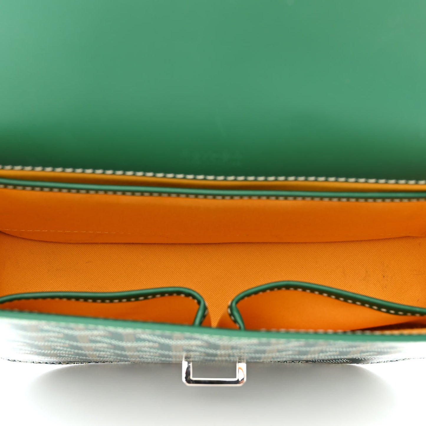 Goyardine Belvedere II PM Messenger Bag Green