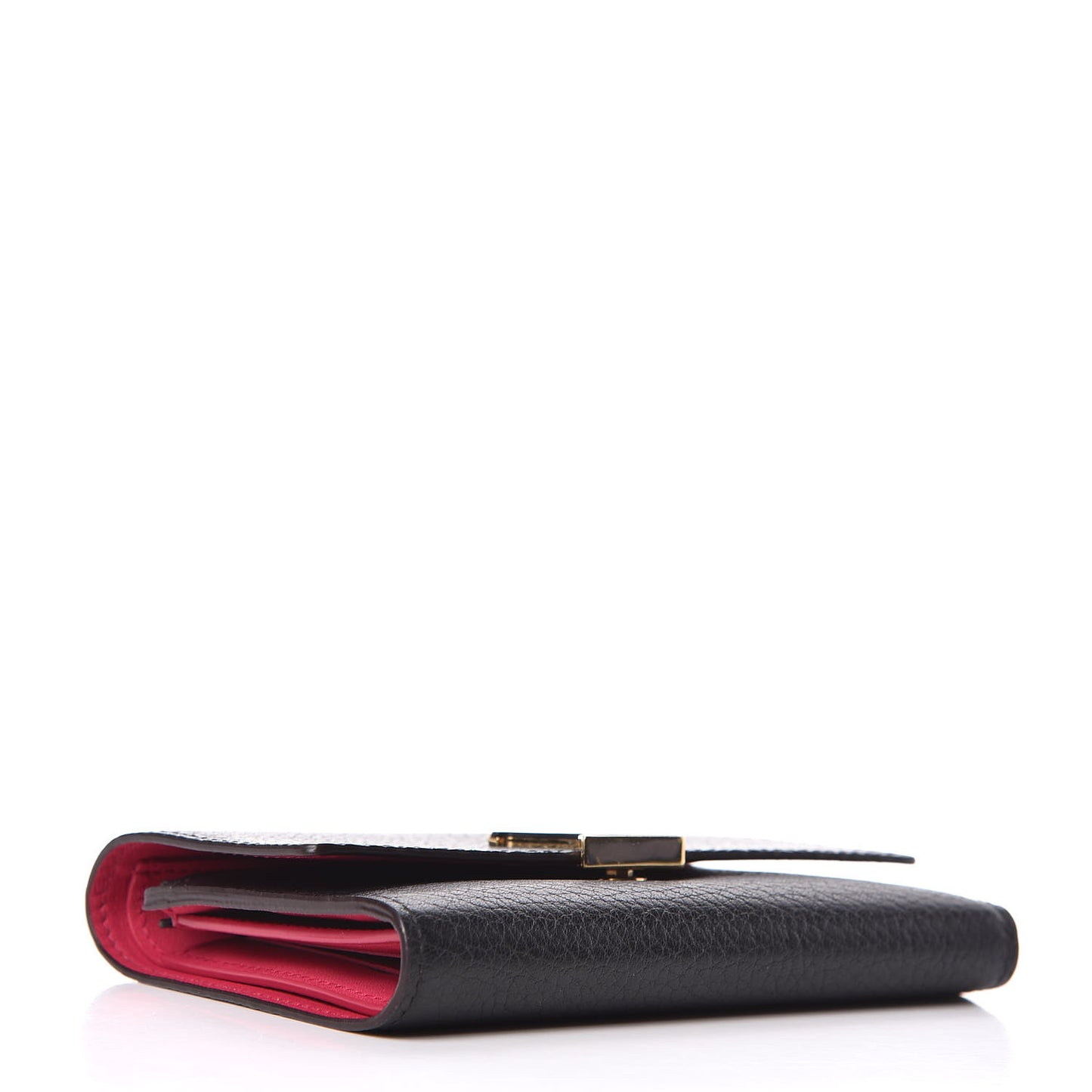 Taurillon Capucines Compact Wallet Black