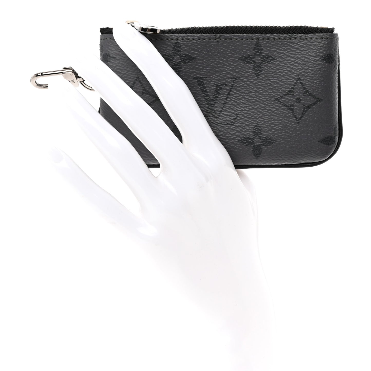 Reverse Monogram Eclipse Trio Messenger Key Pouch