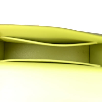 Hermes Chevre Mysore Mini Verrou Chaine Bag Jaune Bourgeon 5 of 13