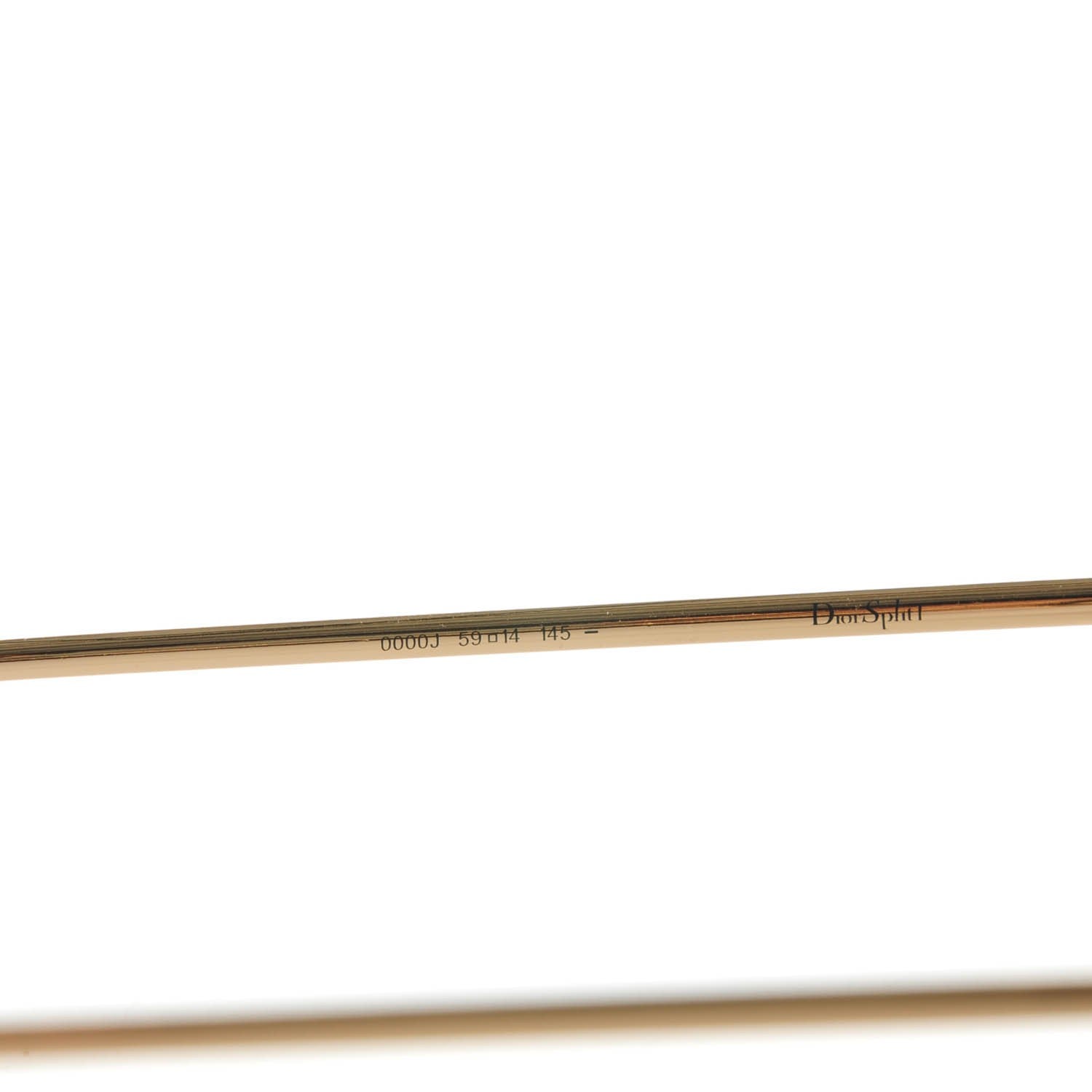 Christian Dior Split 1 Aviator Sunglasses Rose Gold 5 of 6