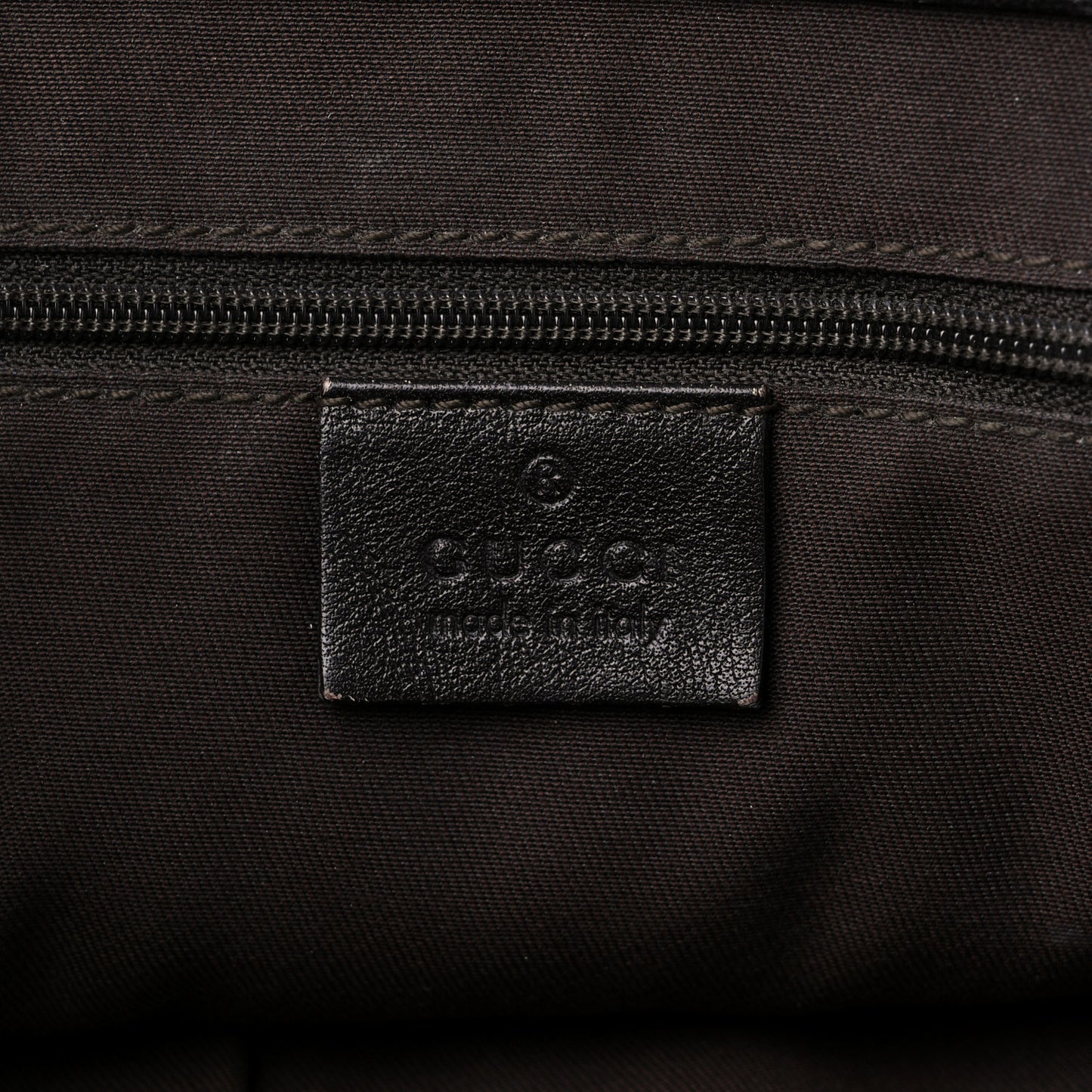 Monogram New Ladies Web Tote Dark Brown