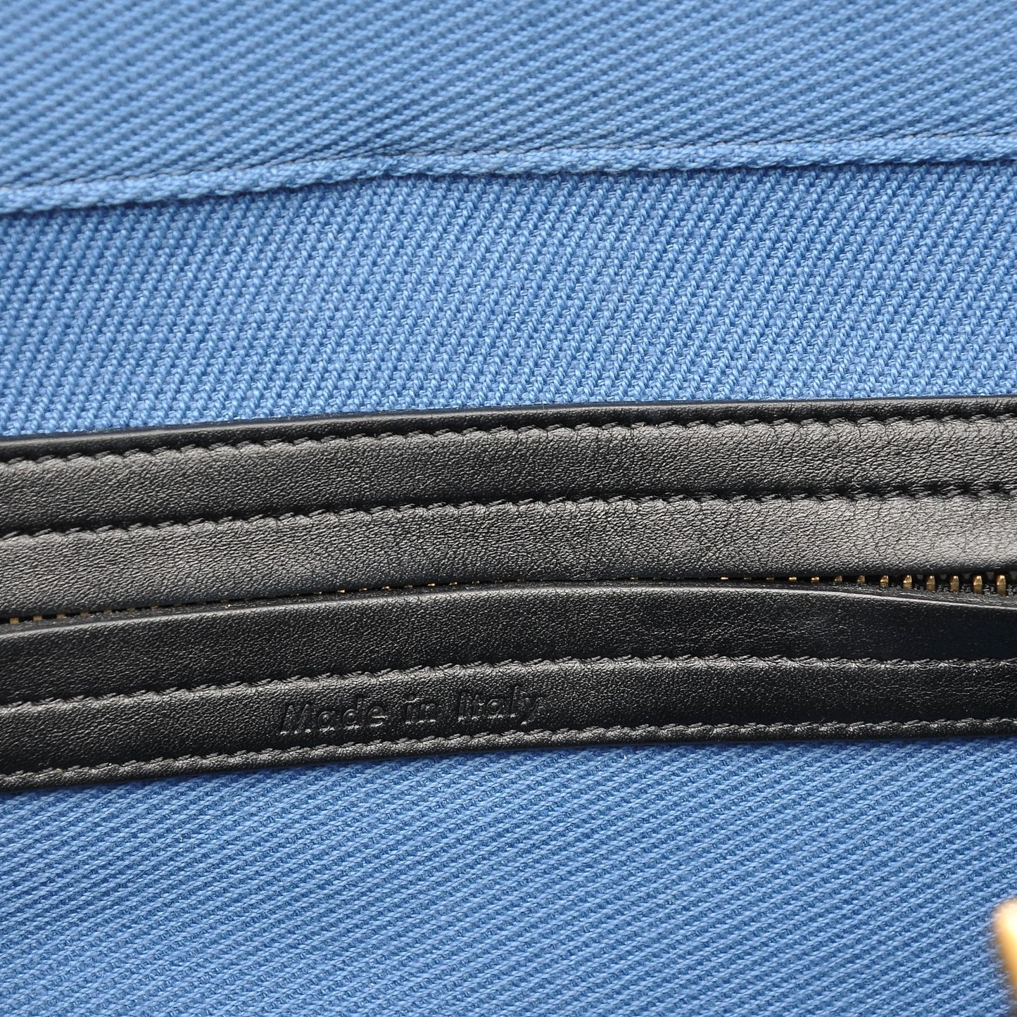 Cotton Canvas Medium Phantom Luggage Blue