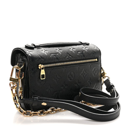Louis Vuitton Empreinte Pochette Metis East West Black 3 of 9