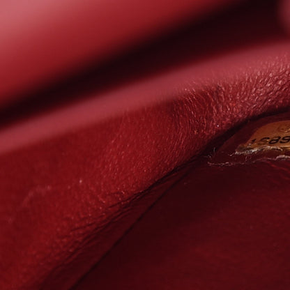 Chanel Caviar Quilted Medium Double Flap Red 8 of 9