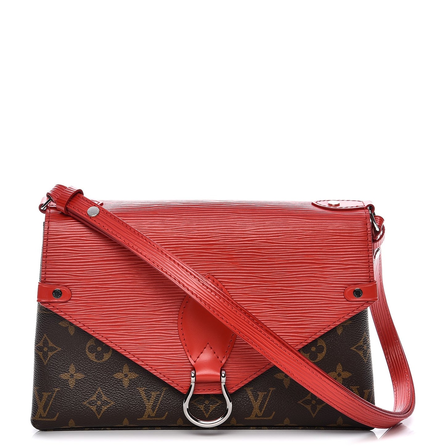 Monogram Epi Saint Michel Coquelicot