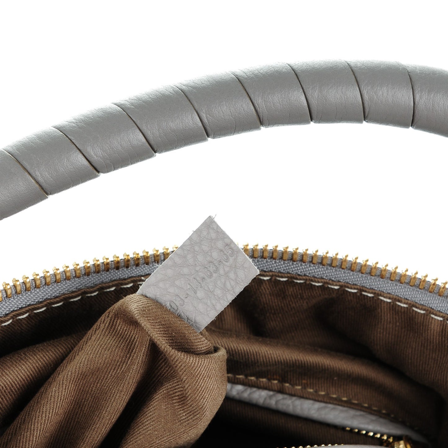 Calfskin Medium Marcie Hobo Cashmere Grey