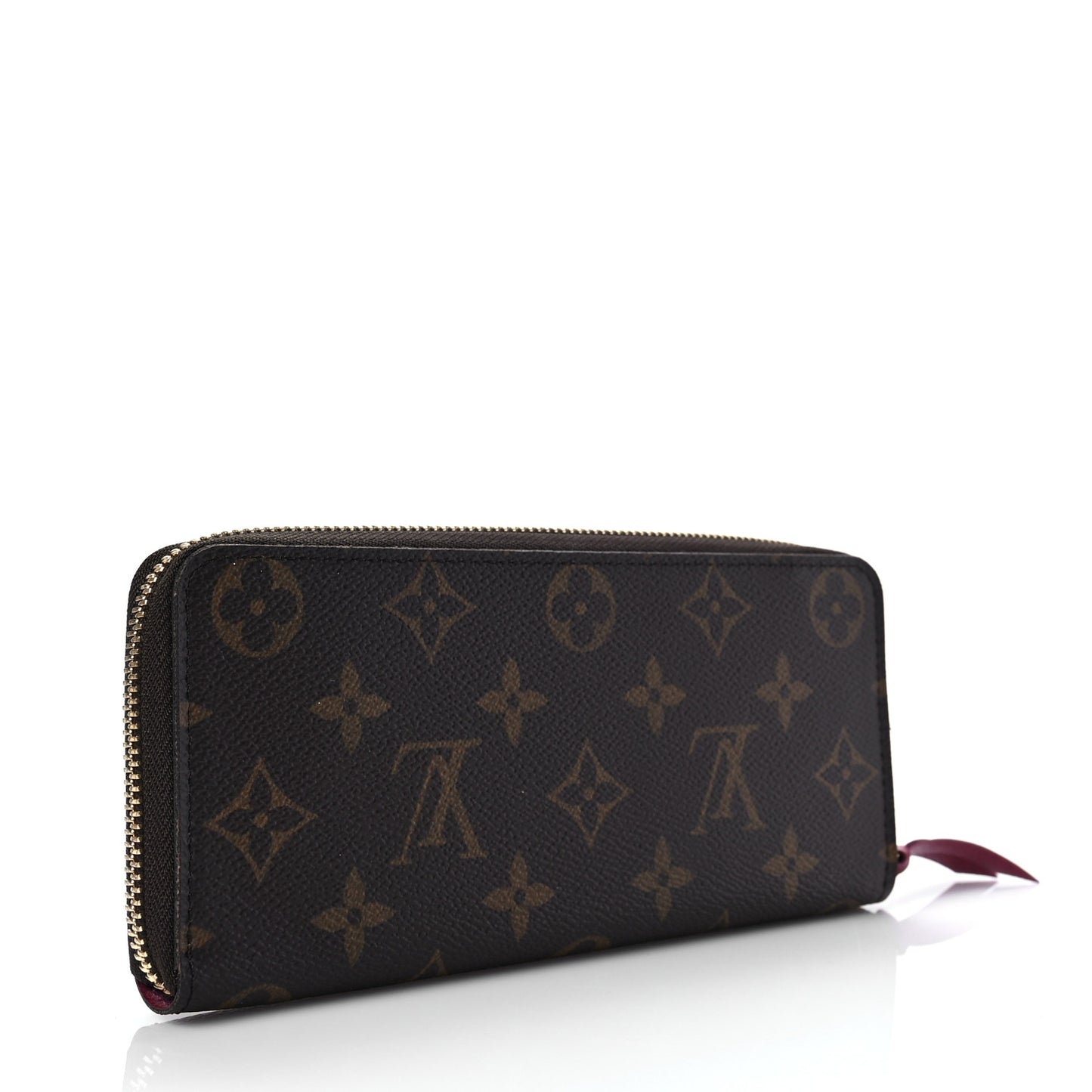 Monogram Clemence Wallet Fuchsia